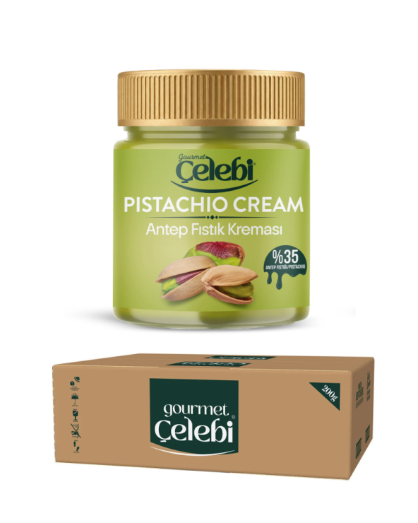 Antep Fıstık Kreması 12'li Koli - 200 Gr x 12 Adet