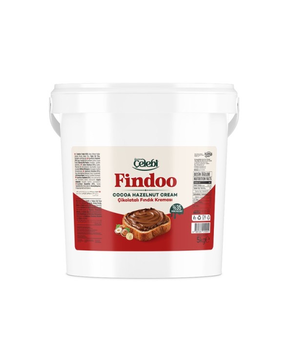 Findoo Kakaolu Fındık Kreması - 5 Kg