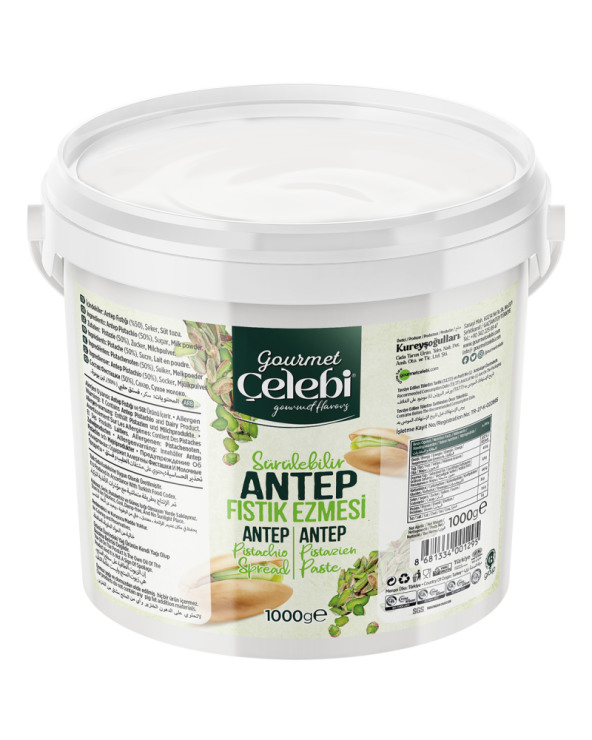 Sürülebilir Antep Fıstık Ezmesi - 1 Kg
