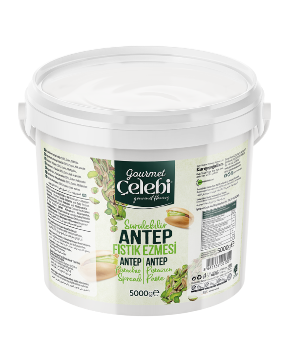 Sürülebilir Antep Fıstık Ezmesi - 5 Kg
