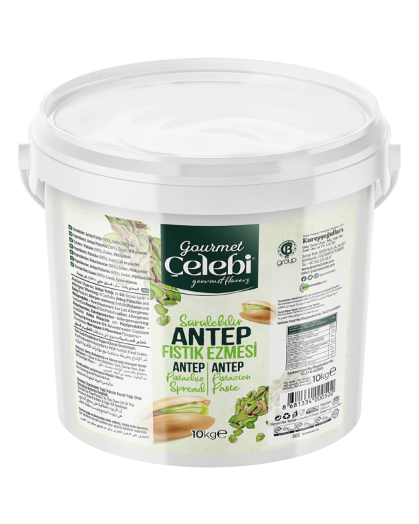 Sürülebilir Antep Fıstık Ezmesi - 10 Kg