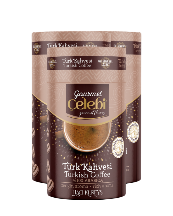Türk Kahvesi 3'lü Paket - 250 Gr x 3 Adet