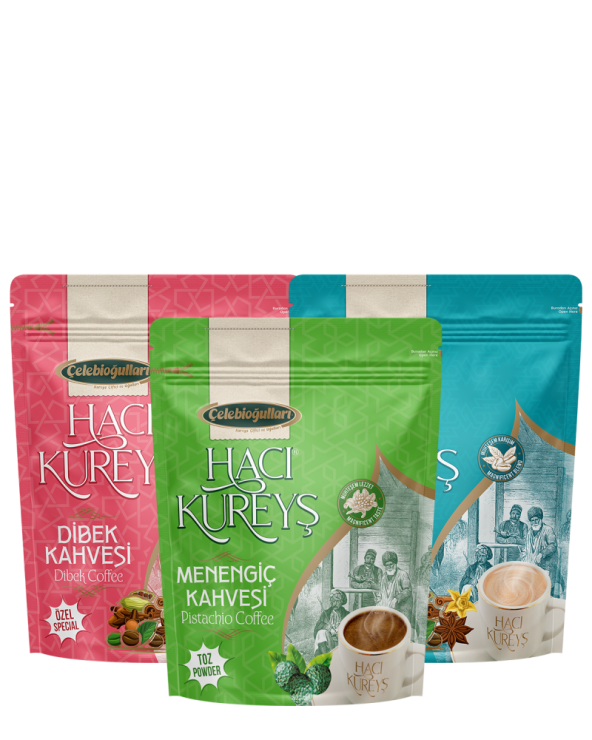 Dibek, Menengiç, Osmanlı Kahvesi 3'lü Paket - 200 Gr x 3 Adet