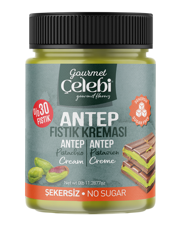 Şekersiz Antep Fıstık Kreması - 320 Gr