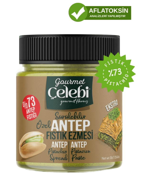 Özel Sürülebilir Antep Fıstık Ezmesi - 200 Gr