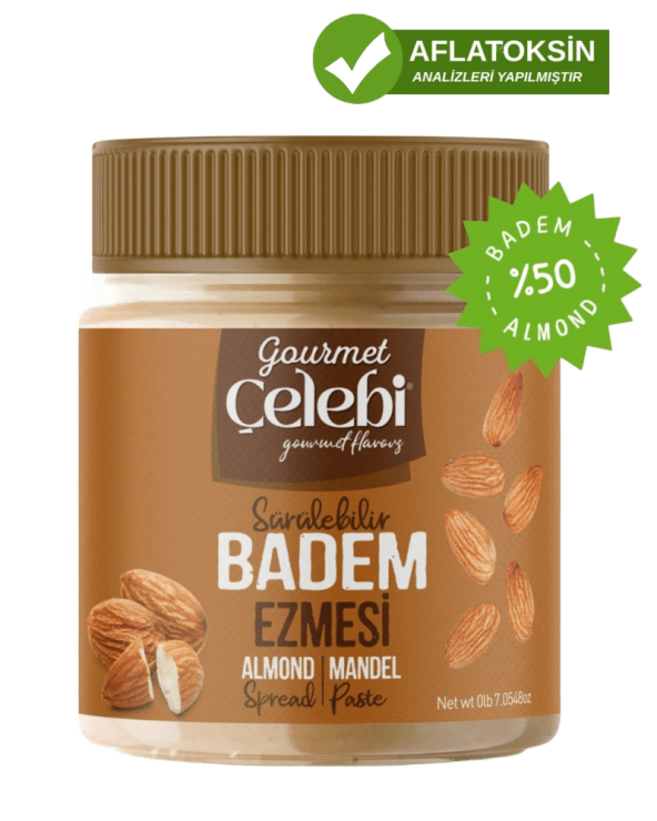 Sürülebilir Badem Ezmesi - 200 Gr