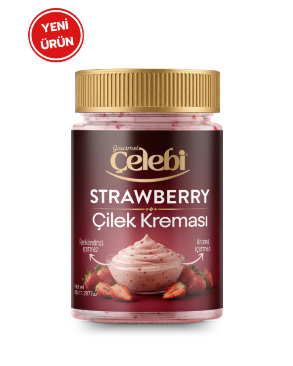 Çilek Kreması 320 Gr - Sürülebilir Gerçek Çilek Kreması