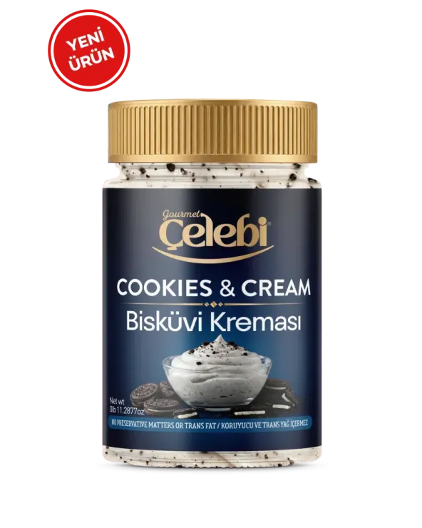 Kakaolu Bisküvi Kreması 320 Gr - Sürülebilir Gerçek Kakaolu Bisküvi Kreması 