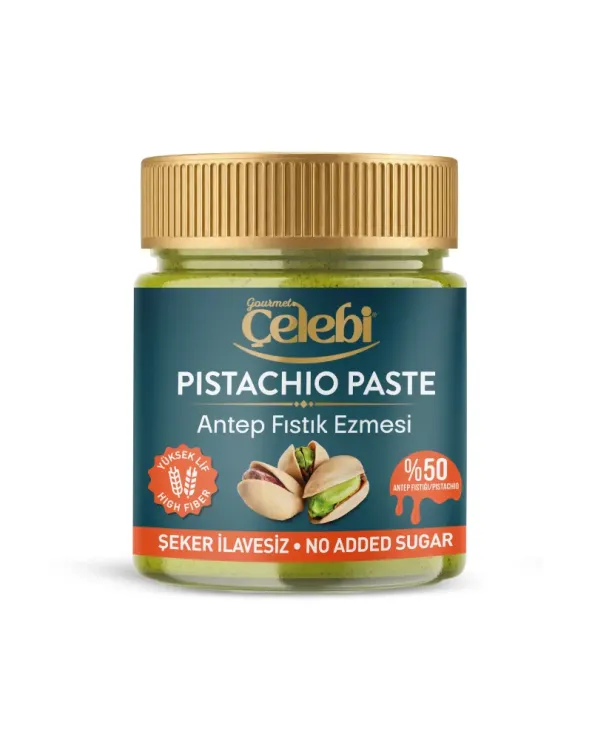 Şekersiz Sürülebilir Antep Fıstık Ezmesi - 200 Gr