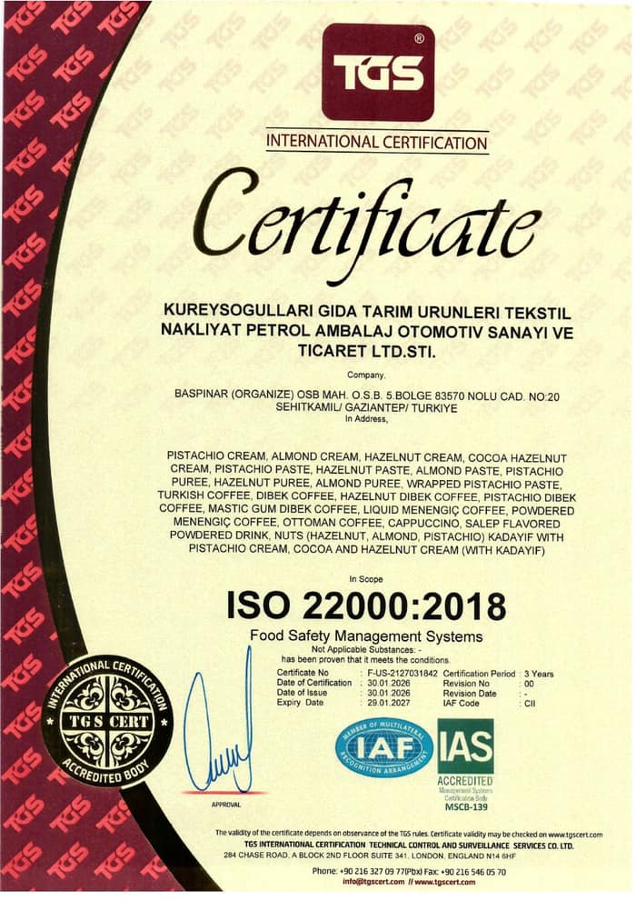 ISO 22000:2018